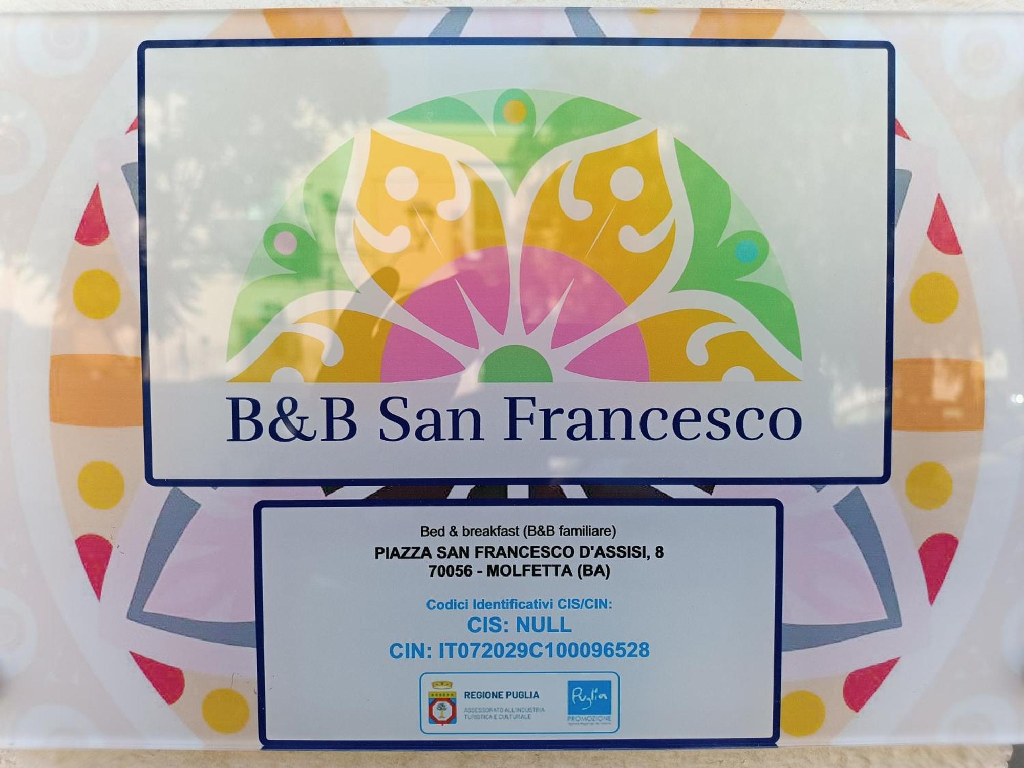 מולפטה B&B San Francesco מראה חיצוני תמונה
